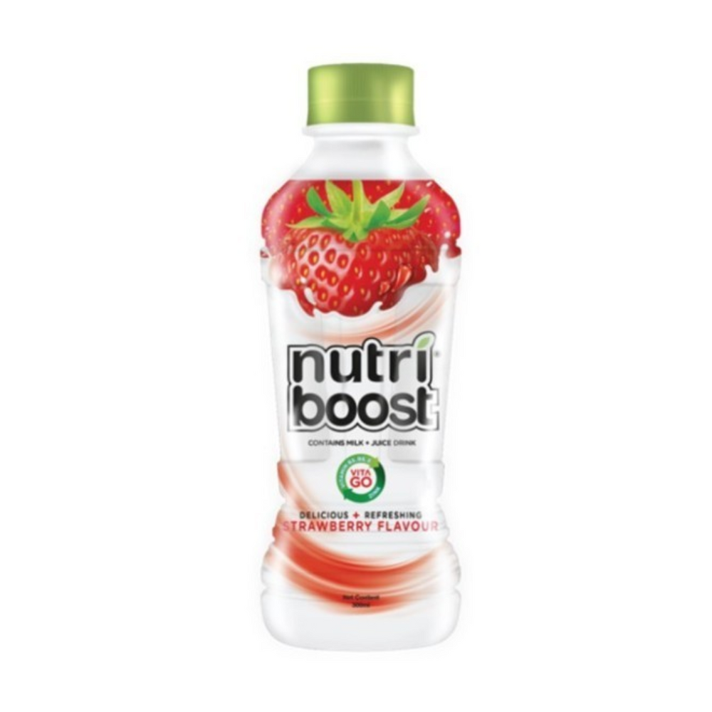 Minute Maid Juice Nutriboost Strawberry 300Ml (12/Carton)