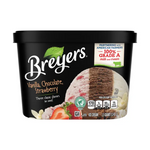Breyers - Vanilla Chocolate Strawberry 1.5 Quart / 1.41L (6/Carton)