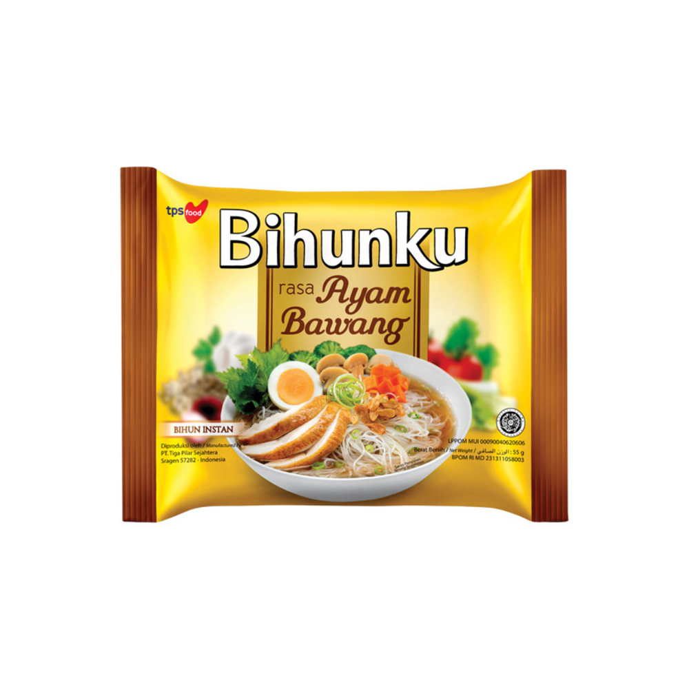 Bihunku - Bihun Instant Ayam Bawang 60Gr (40/Carton)