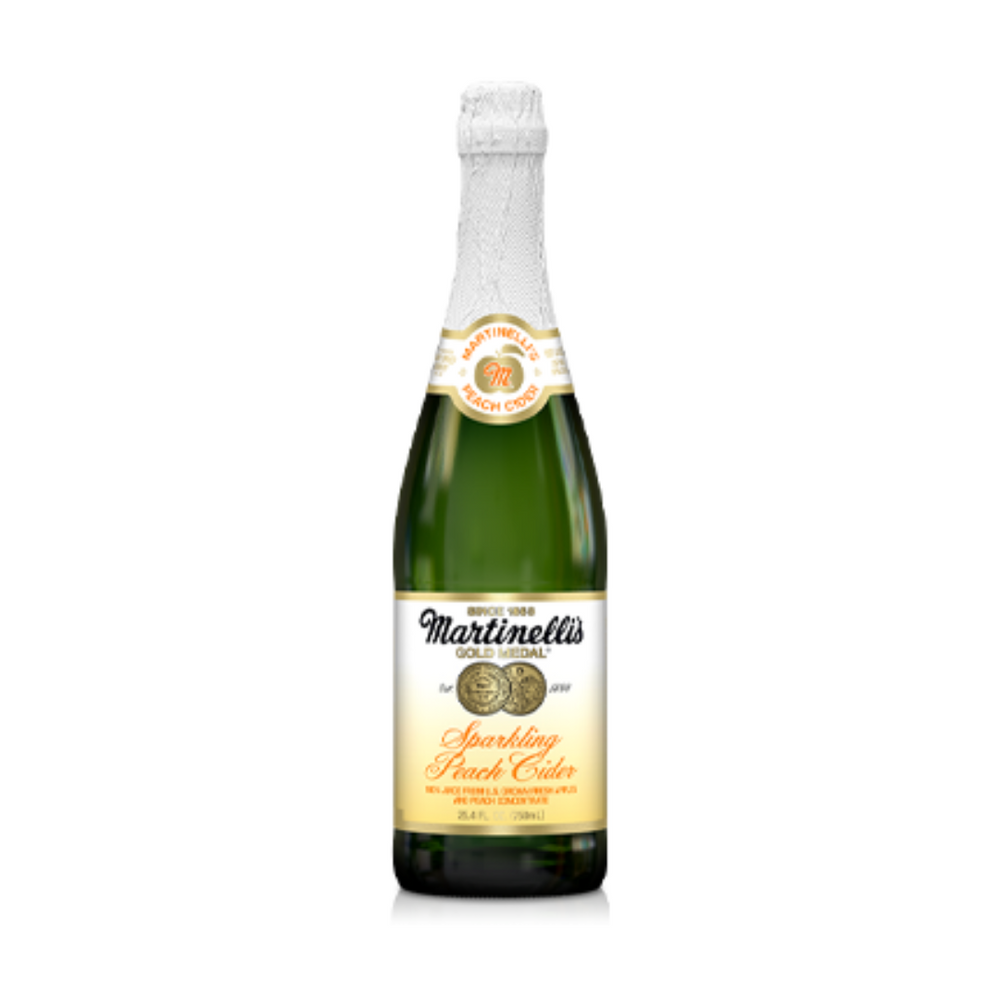 Martinelli's Sparkling Peach Cider 25.4 fl Oz (12/Carton)