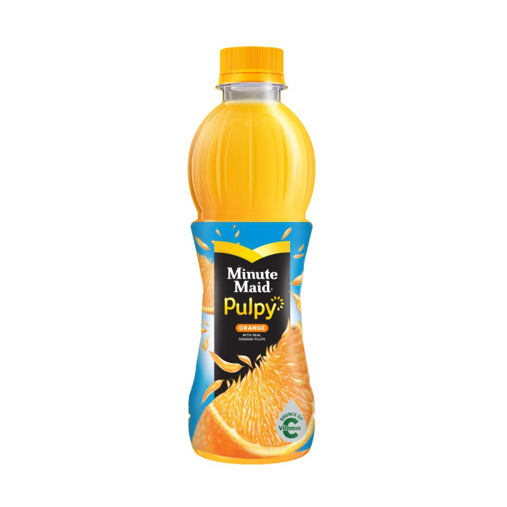 Minute Maid Juice Pulpy Orange Btl 300Ml (12/Carton)
