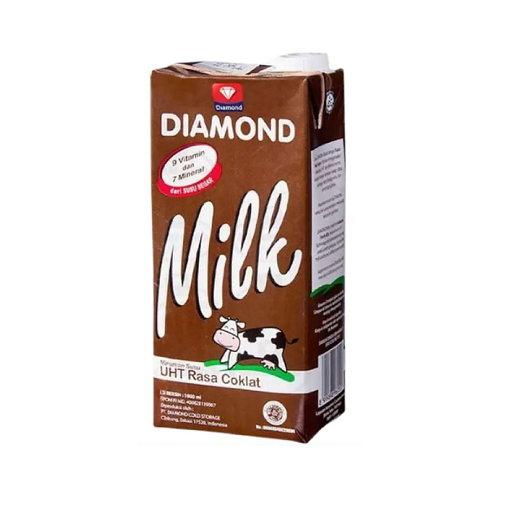 Diamond - Milk Uht Chocolate 1000Ml (12/Carton)