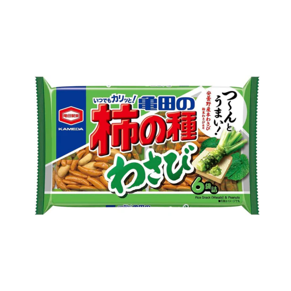 Kameda - Kakinotane Wasabi 164Gr (12/Carton)
