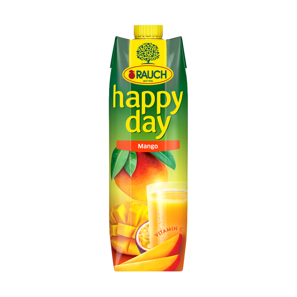 Happy Day - Fruit Juice Mango Drink 1000Ml (12/Carton)