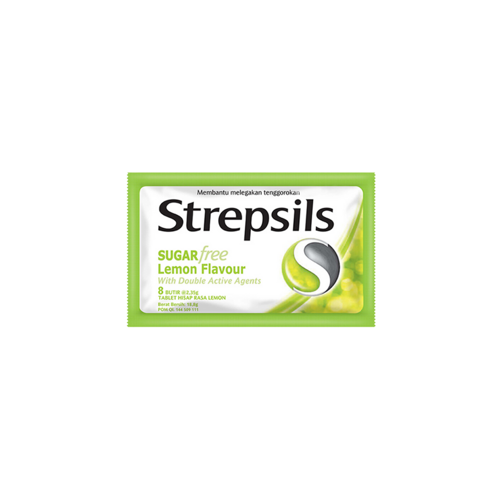 Strepsils - Sugar Free Lemon 20.8Gr (12/Box)
