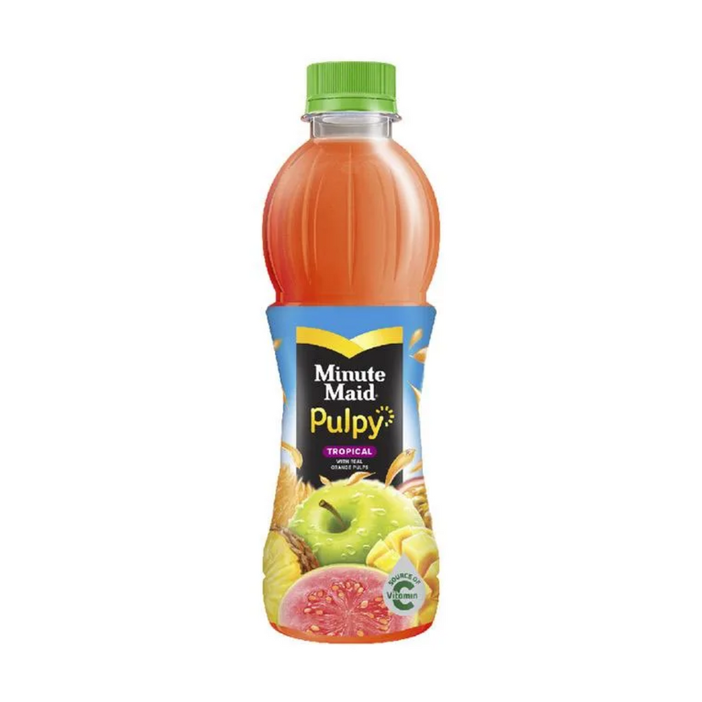 Minute Maid Juice Pulpy Tropical Btl 300Ml (12/Carton)