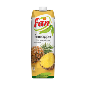 Fan - Juice Pineapple 1000Ml (12/Carton)