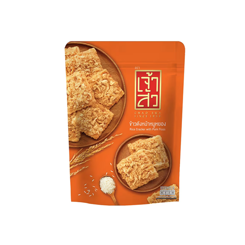 Chao Sua - Rice Cracker With Pork Floss Original 80Gr (30/Carton)