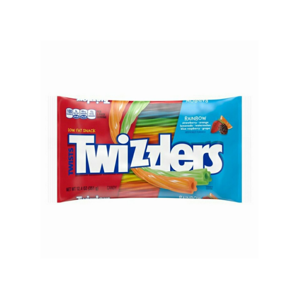 Twizzlers - Twists Rainbow 12.4Oz (12/Carton)