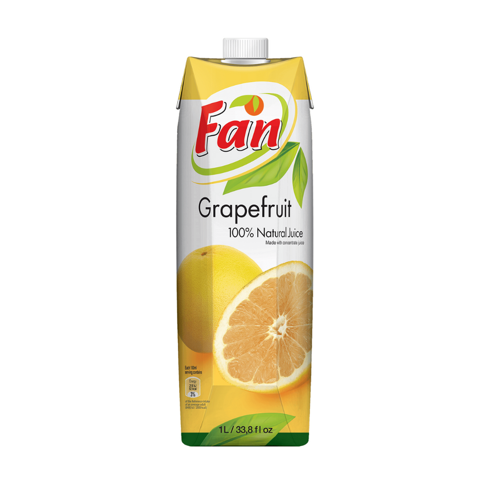 Fan - Juice Grape Fruit 1000Ml (12/Carton)