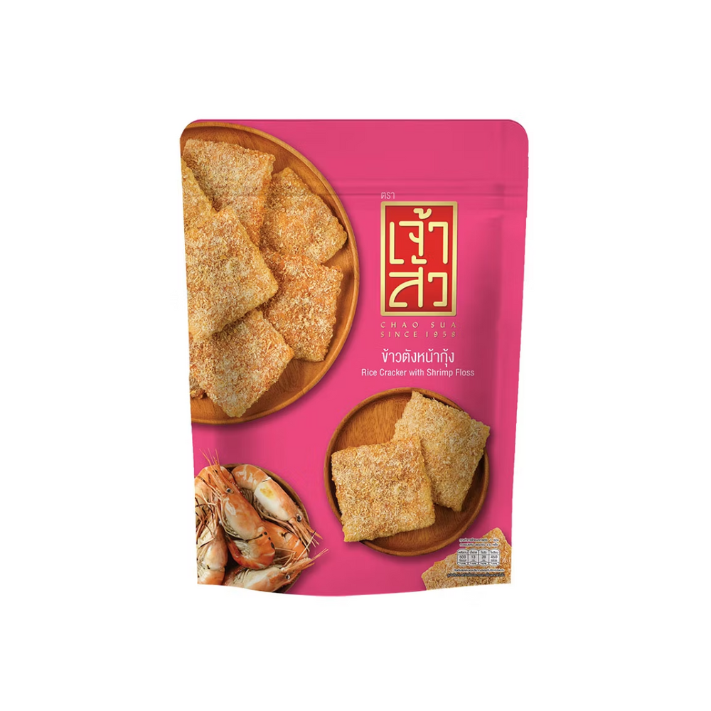 Chao Sua - Rice Cracker With Shrimp Floss 80Gr (30/Carton)
