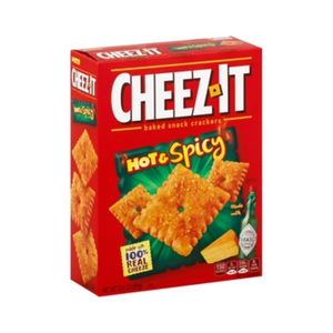 Cheez It - Hot & Spicy Baked Cheese Crackers 12.4Oz (12/carton)