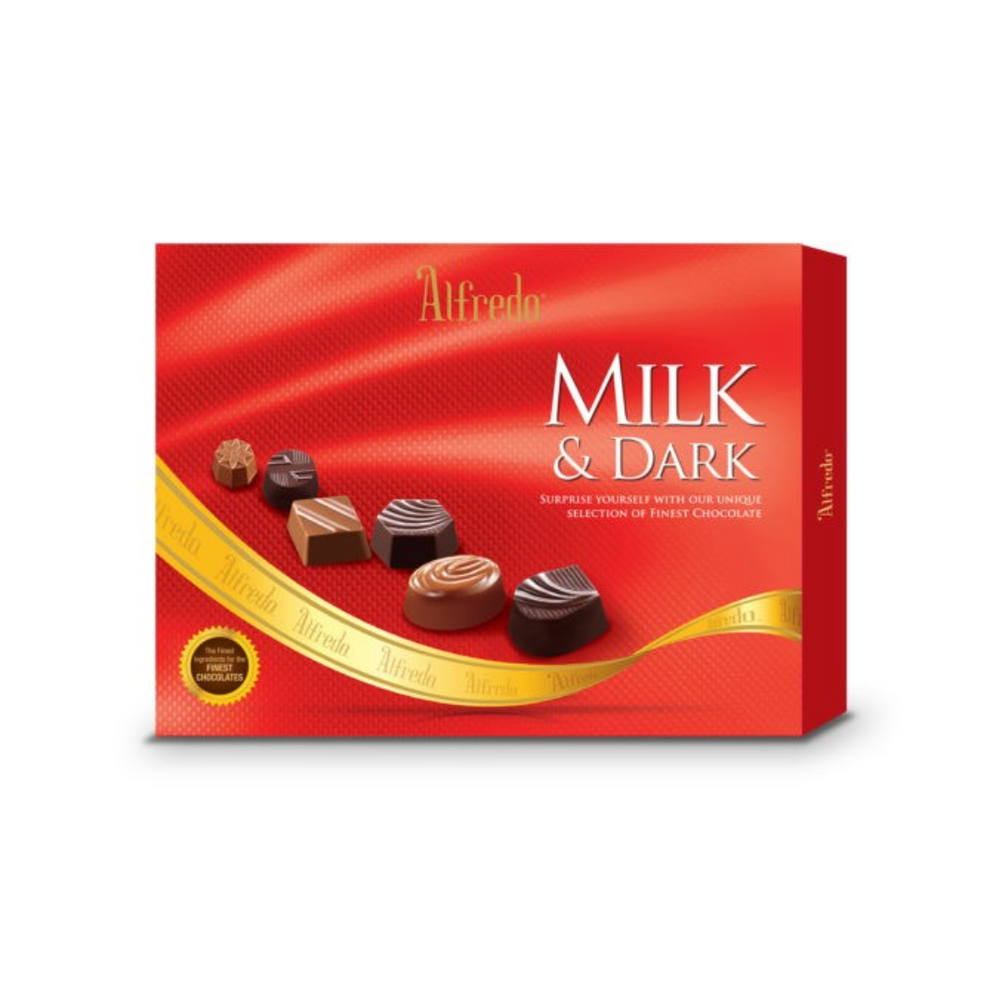 Alfredo - Fine Milk & Dark Choco 110Gr (30/Carton)