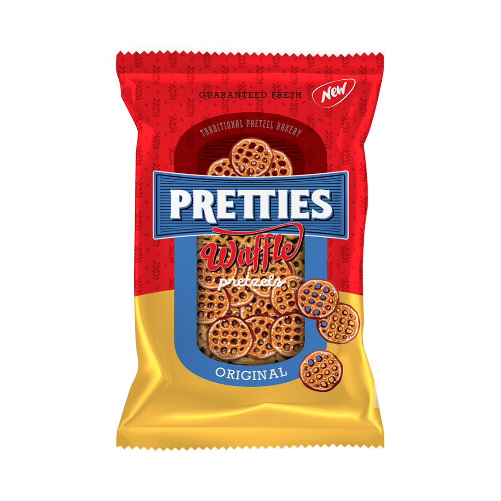 Pretties - Waffle Original 255Gr (24/carton)
