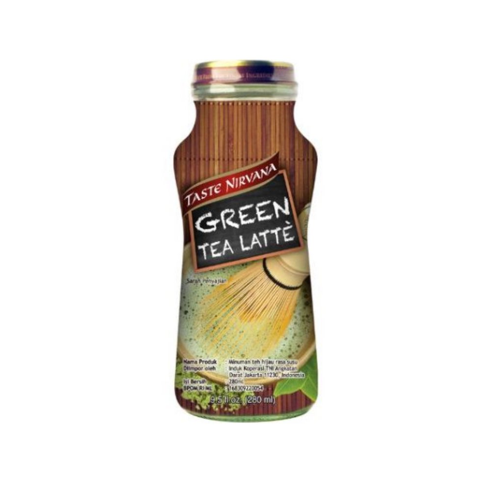 Taste Nirvana - Green Tea Latte 280Ml (24/Carton)