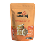 Oh Ma Grain! - Popped Rice Crackers Salted Caramel 50Gr (24/Carton)
