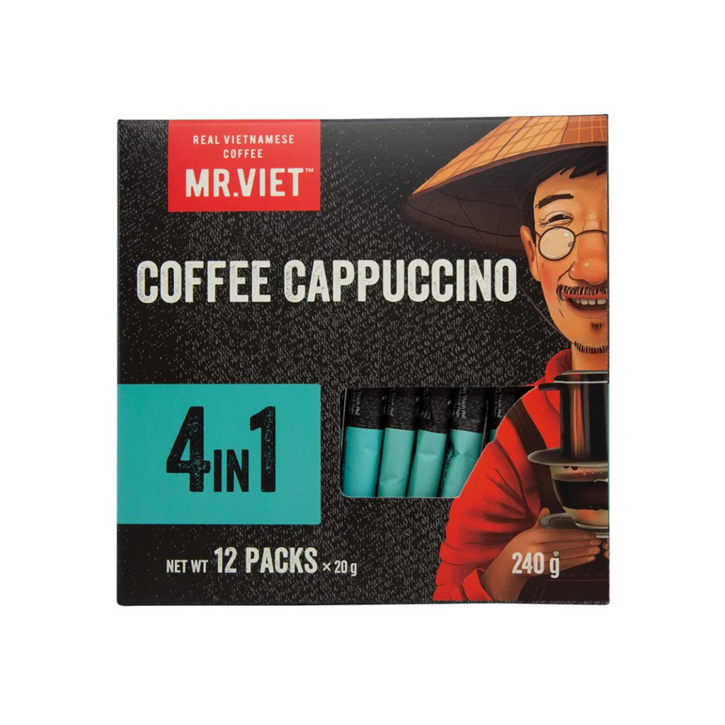 Mr. Viet - Cappucino Instant Coffee 4 in 1 (12 sticks x 20g) (36/Carton)