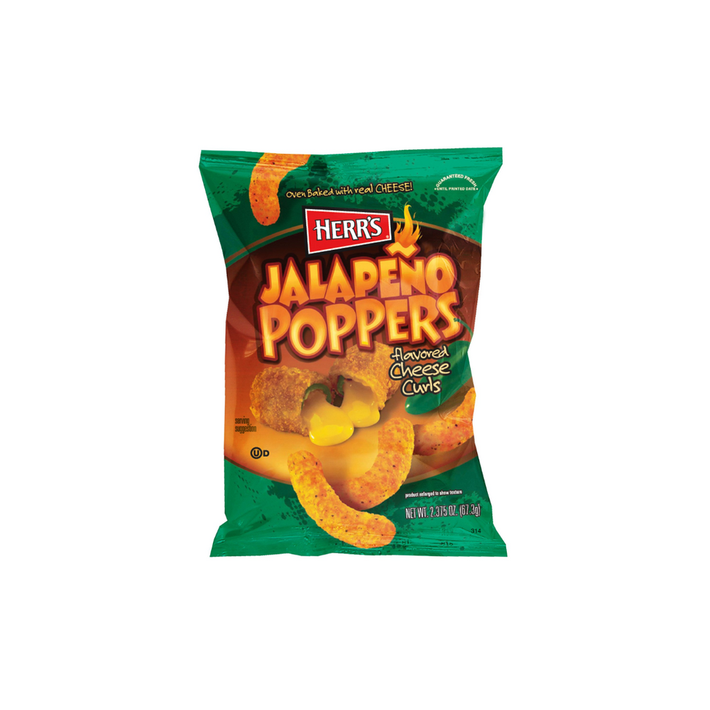 Herr's - Jalapeno Cheese Curls 3Oz (20/Carton)