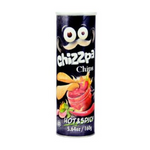 Chizzpa - Chips Hot & Spicy 110Gr (24/Carton)