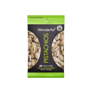 Wonderful - Classic Roasted Salted Pistachios 50Gr (48/Carton)