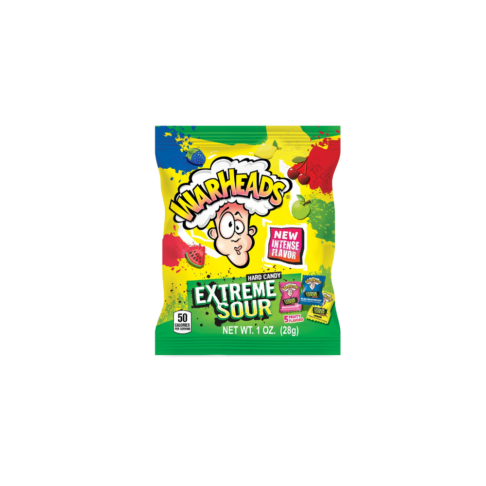 Warheads - Extreme Sour Hard Candy 1 Oz (12/Carton)