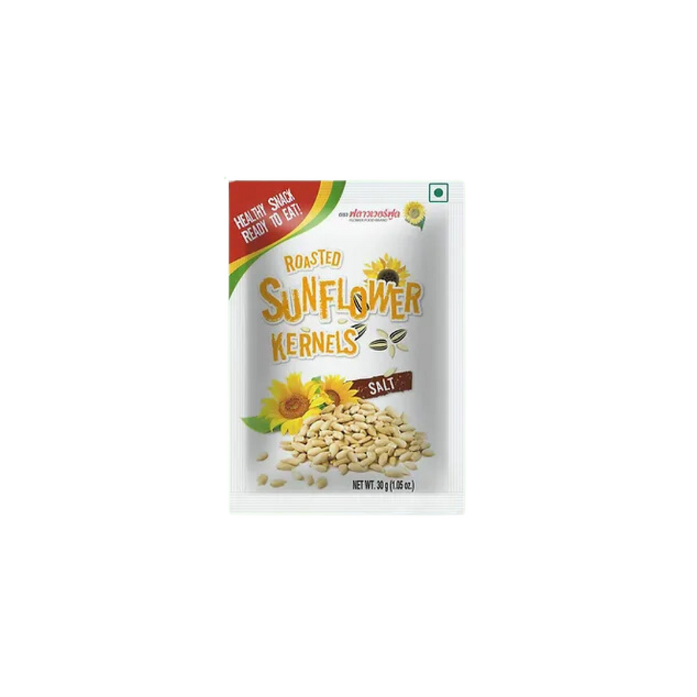 Flower Food - Roasted Sunflower Kernels Salt 30Gr (12/Carton)