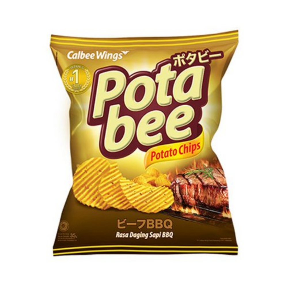 
            
                Load image into Gallery viewer, Potabee Snack Potato Chips Bbq 68Gr (30/Carton)
            
        