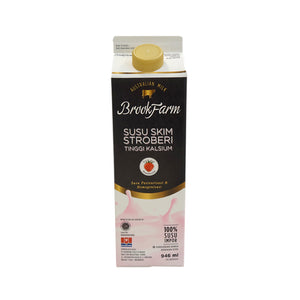 Brookfarm - Fresh Milk Strawberry 946Ml (6/Carton)