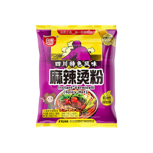 A'kuan - Bihun Instan Rasa Pedas Bags 105Gr (20/Carton)