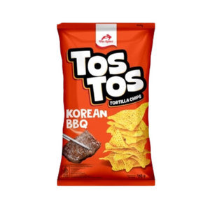 Tos Tos - Tortilla Chips Korean Bbq 145Gr (20/Carton)