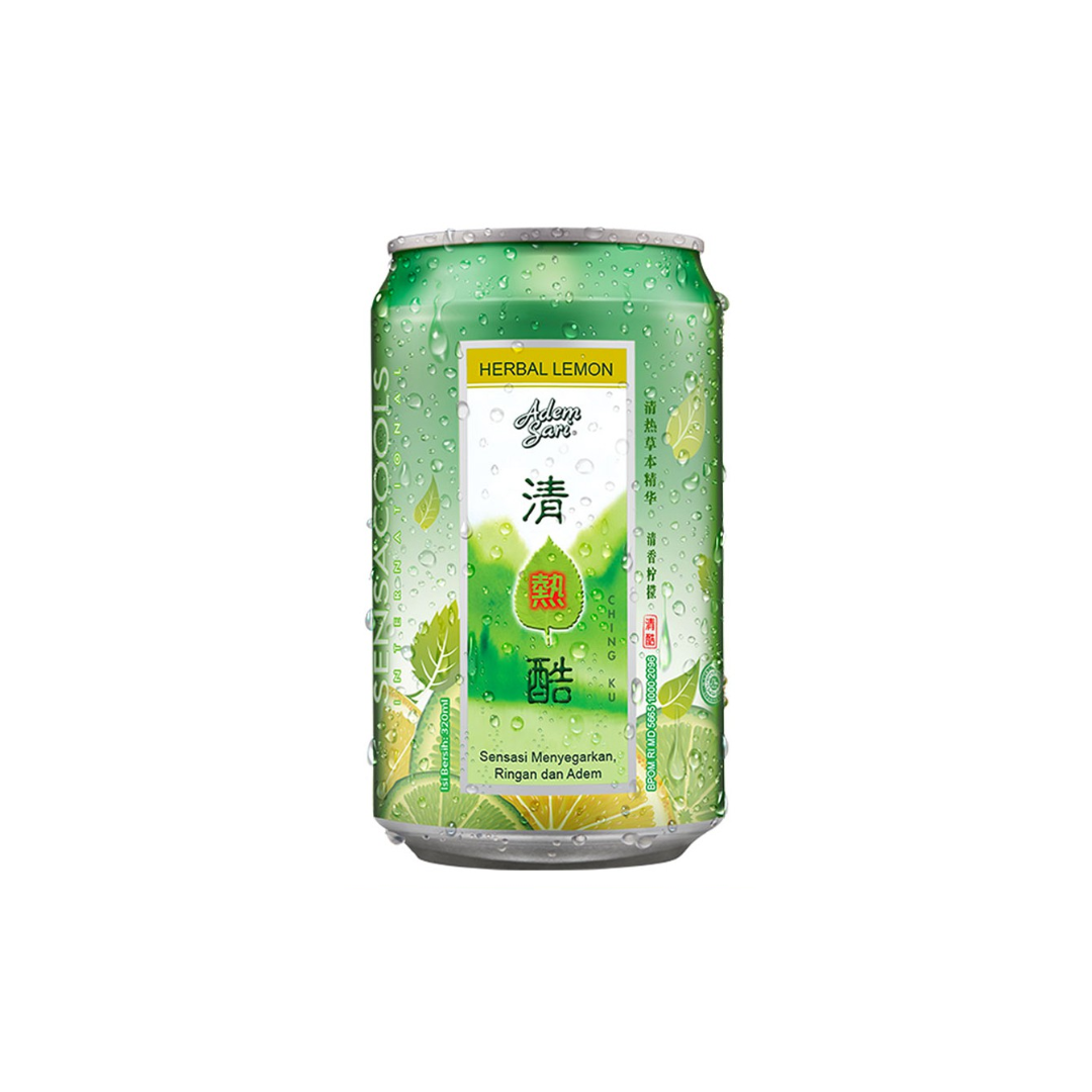 Adem Sari - Ching Ku Herbal Tea Kaleng 320Ml (24/Carton) – Tasty Snack ...