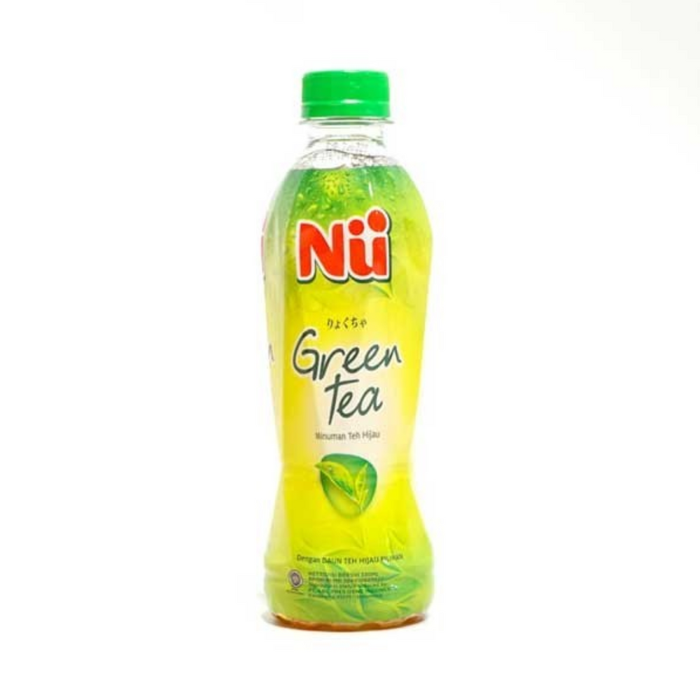 Nu Minuman Green Tea Original Btl 330Ml (24/Carton)
