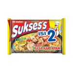 Sukses's - Mie Instant Isi 2 Kari Ayam 112Gr (24/Carton)