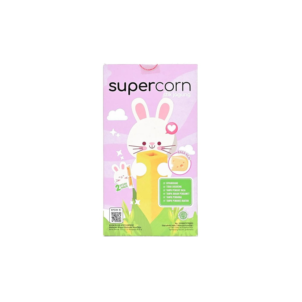 Supercorn - Rasa Keju 120Gr (24/Carton)