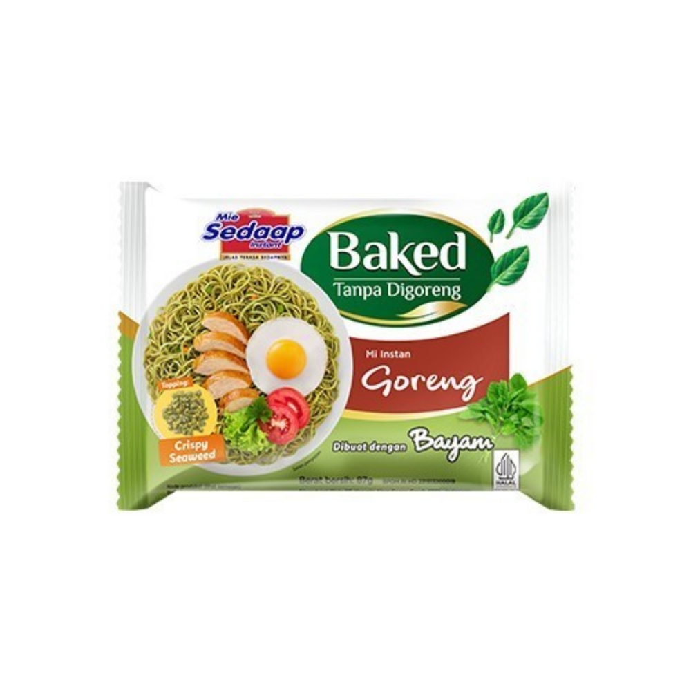 Mie Sedaap Baked - Goreng 87Gr (24/Carton)