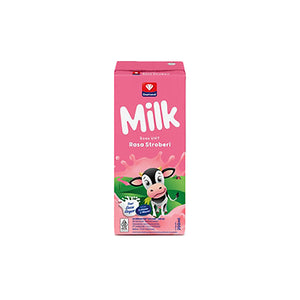 Diamond - Milk Uht Strawberry 200Ml  (24/Carton)