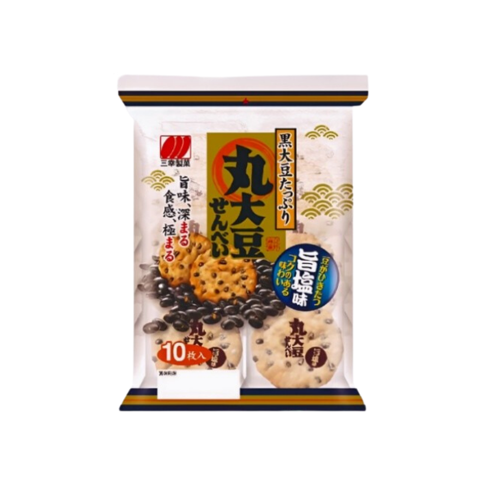Sanko - Marudaizu Senbei Umashio Aji 115.2Gr (12/Carton)