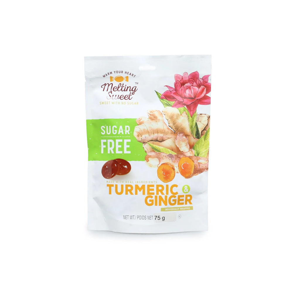 Melting Sweet Turmeric & Ginger Sugar Free 75Gr (45/Carton) Tasty