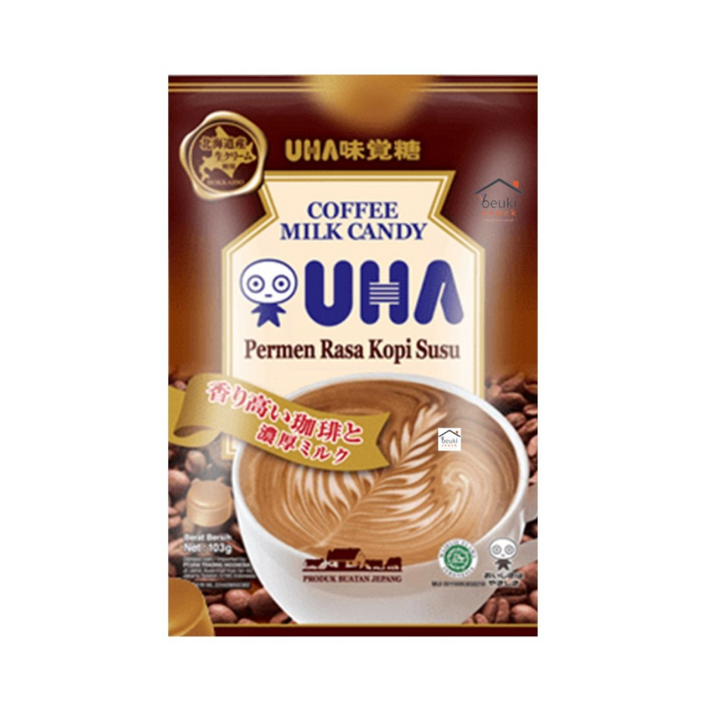 UHA - Candy Coffee Milk 103Gr (24/Carton)