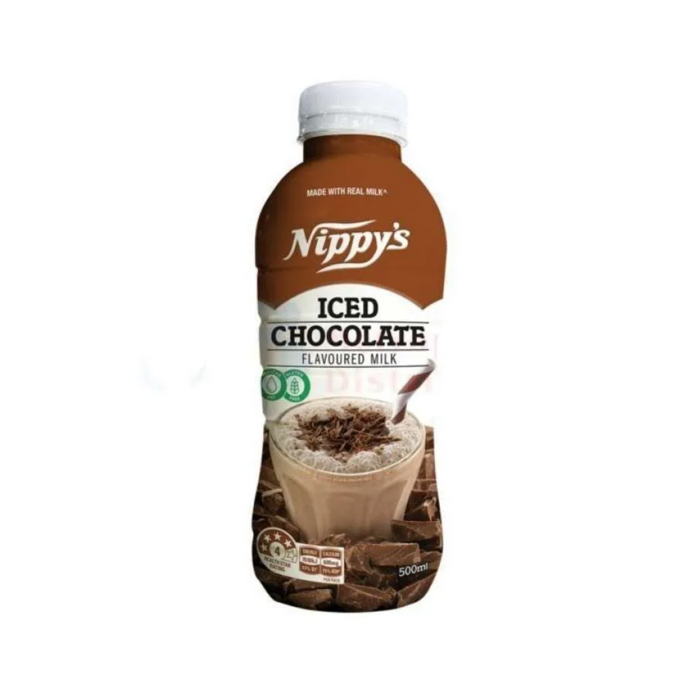 Nippy's - Iced Chocolate Flavoured Milk 500Ml (12/Carton)