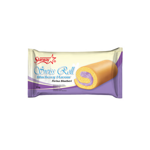 Starway - Swiss Roll Blueberry 16Gr (22/Carton)