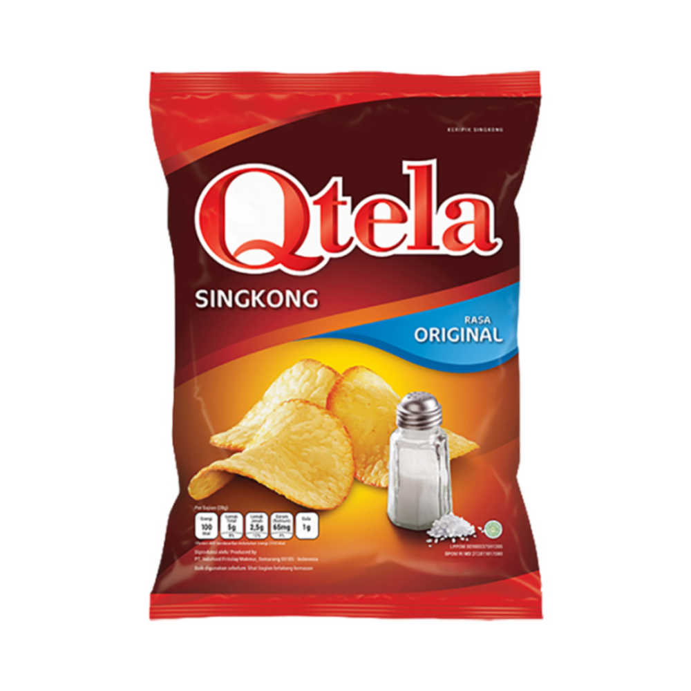 Qtela - Big Cassava Original 180Gr (12/Carton)