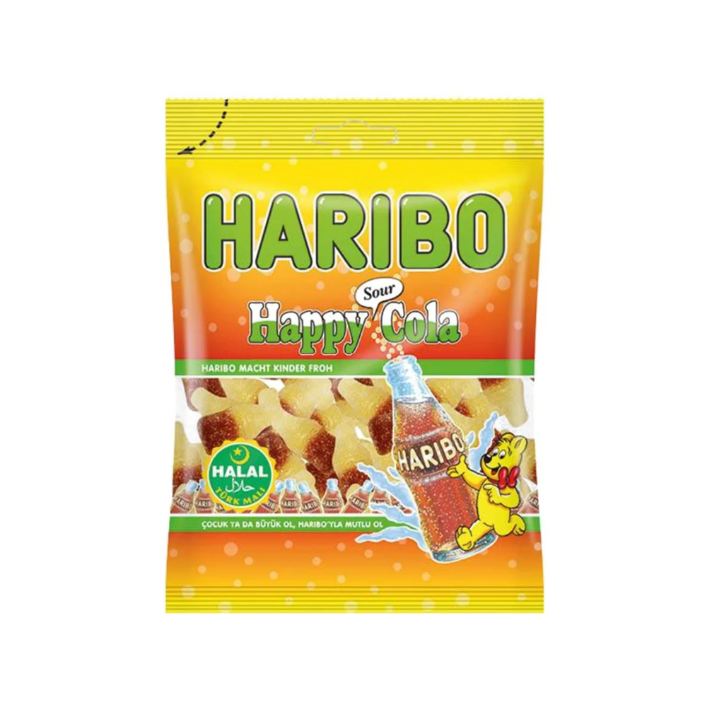 Haribo - Happy Cola Sour Fresh 80Gr (24/Carton)