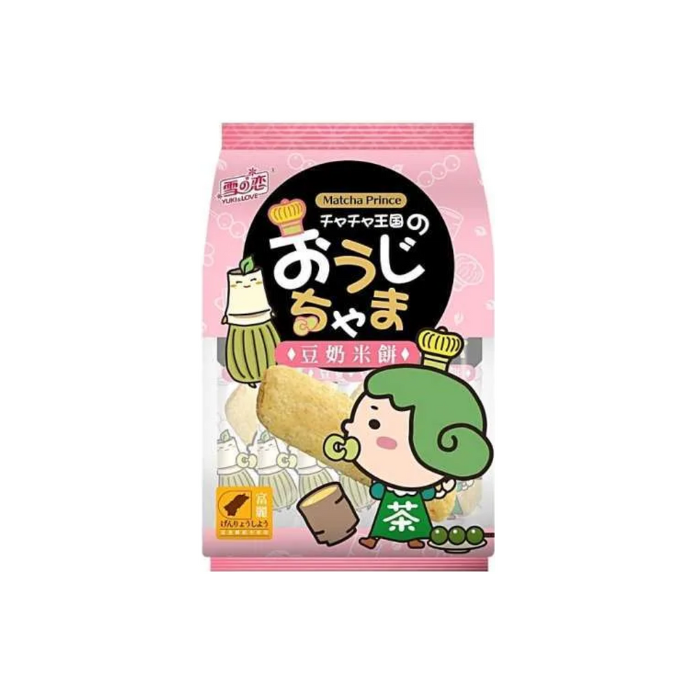 Matcha Prince - Rice Cracker Soya Milk 140Gr (12/Carton)