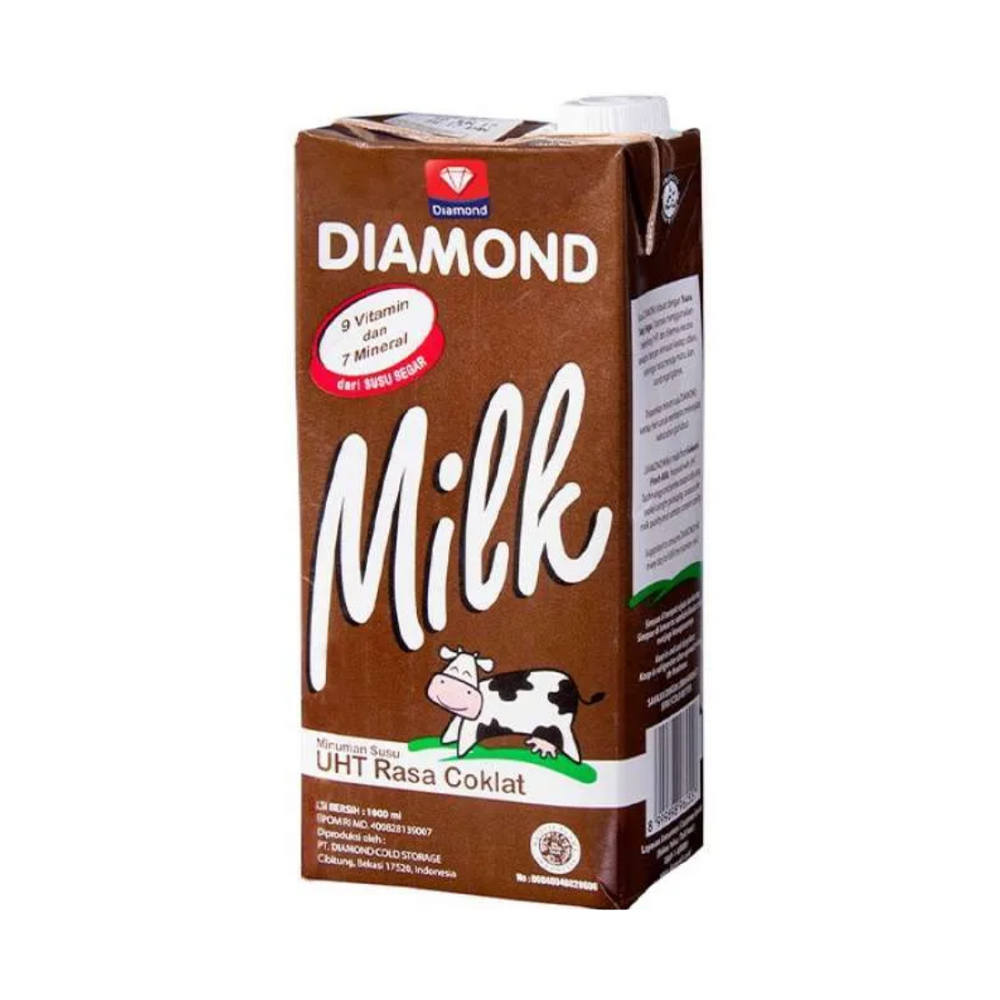 Diamond Uht Milk Chocolate 1000Ml (12/Carton)
