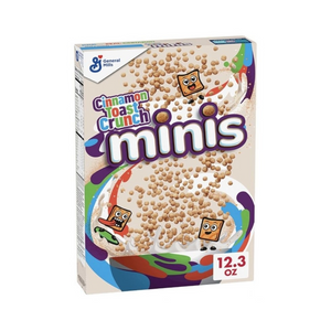 Cinnamon Toast - Crunch Minis 12.3Oz (12/Carton)