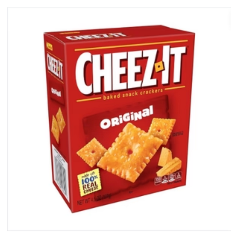 Cheez It - Original Baked Snack Crackers 12.4 Oz (12/carton)