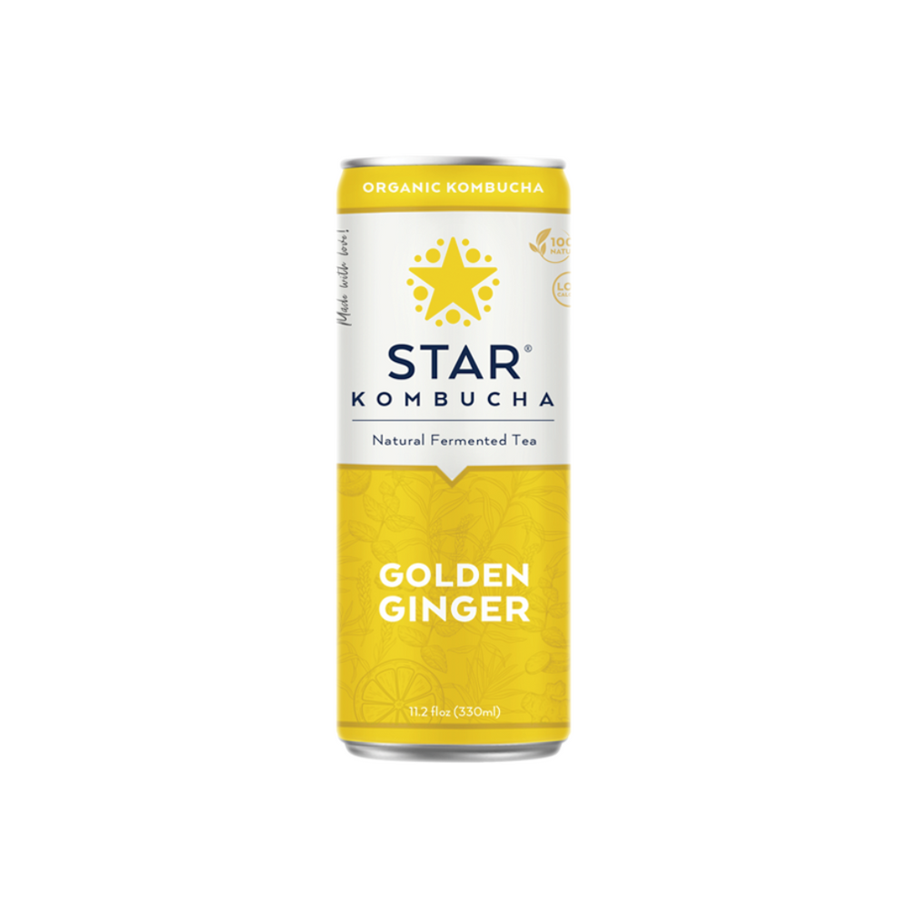 Star Kombucha Golden Ginger 250Ml (12/Carton)