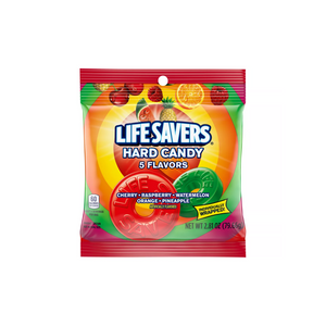 Life Savers - Hard Candy Five Flavor 2.8Oz (12/Carton)