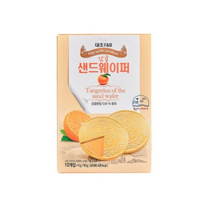 Daejo - Biscuit Rasa Jeruk (Tangerine) 80Gr (15/carton)
